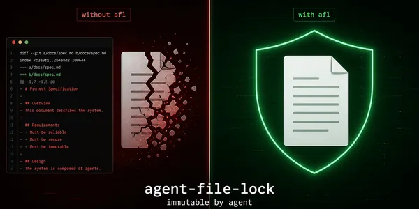 GitHub - Mineru98/agent-file-lock: Lock files against coding agents with OS-level immutable flags
