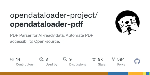 GitHub - opendataloader-project/opendataloader-pdf: PDF Parser for AI ...
