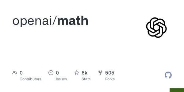 GitHub - openai/math