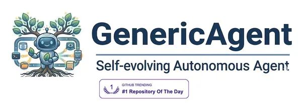 GenericAgent: A Self-Evolving LLM Agent Framework that Grows Skills from 3,300 Lines of Seed Code