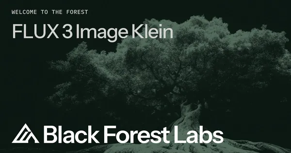FLUX 3 Image Klein: open weights, 5.6B parameters