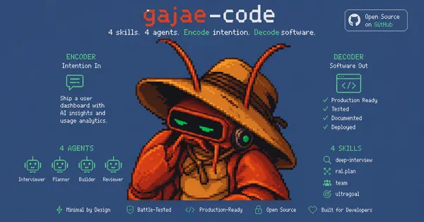GitHub - Yeachan-Heo/gajae-code: Gajae Code MVP