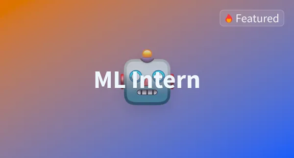 ML Intern - a Hugging Face Space by smolagents